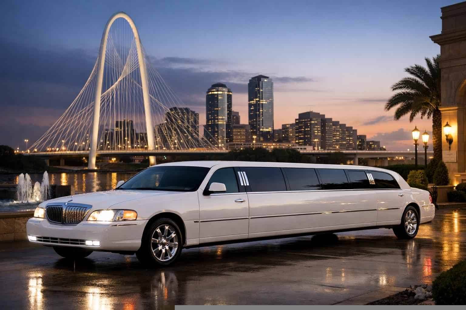 Best Irving TX White Limo Company