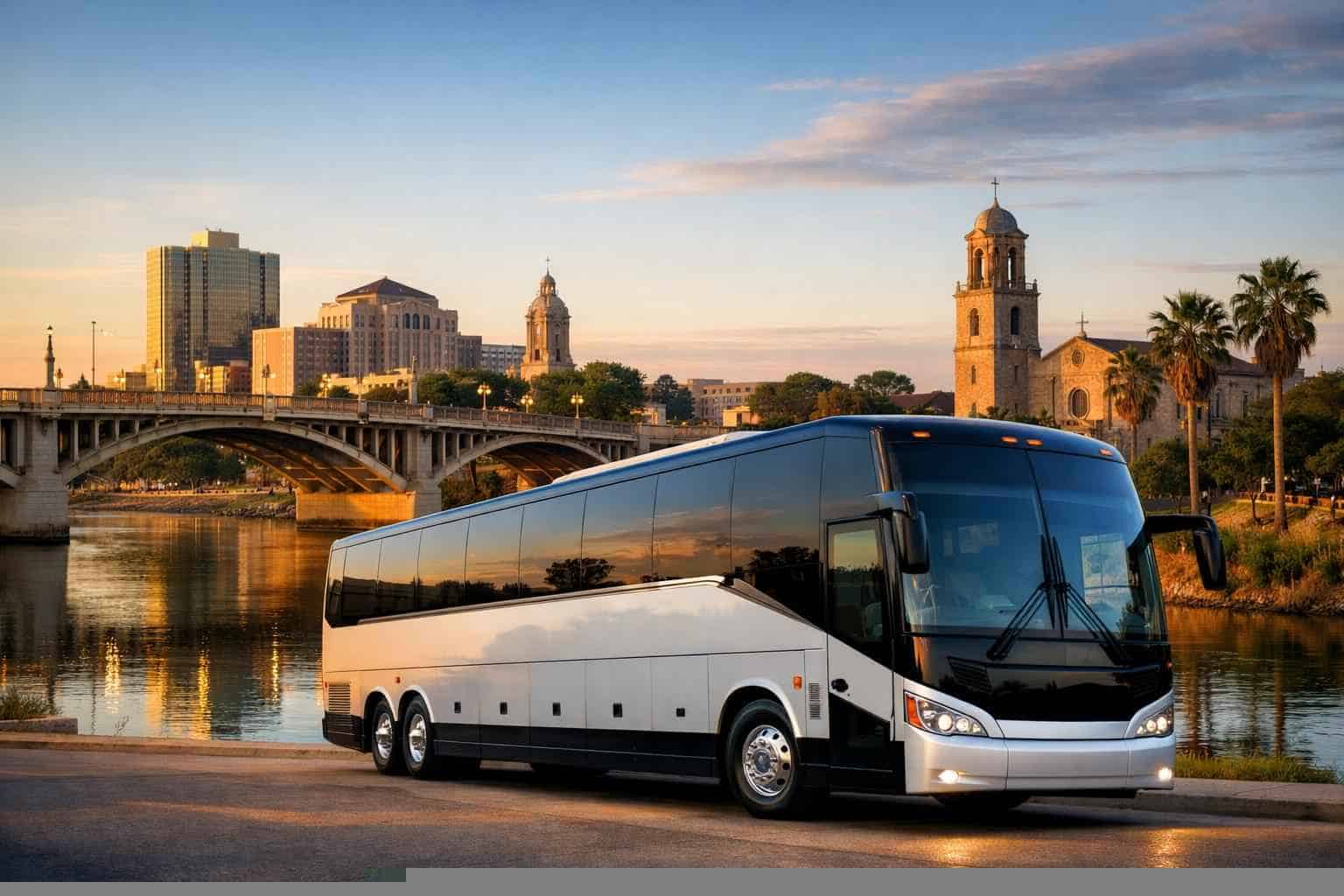 Best Laredo TX Charter Bus Company