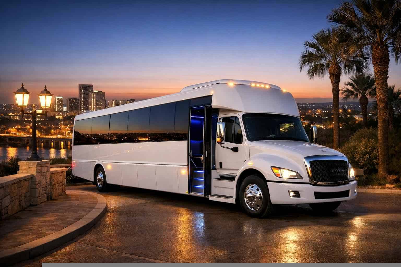 Best Laredo TX White Bus Company