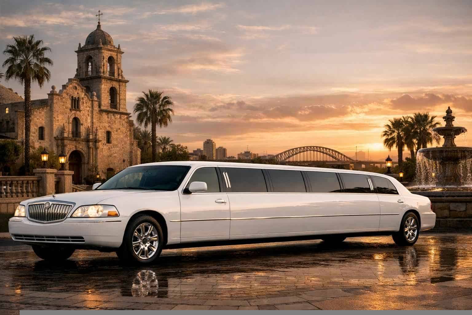 Best Laredo TX White Limo Company