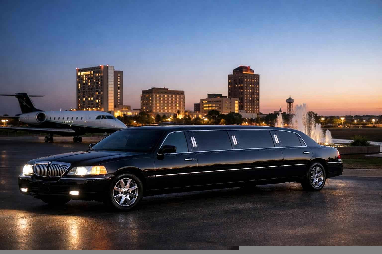 Best Lubbock TX Black Limo Company