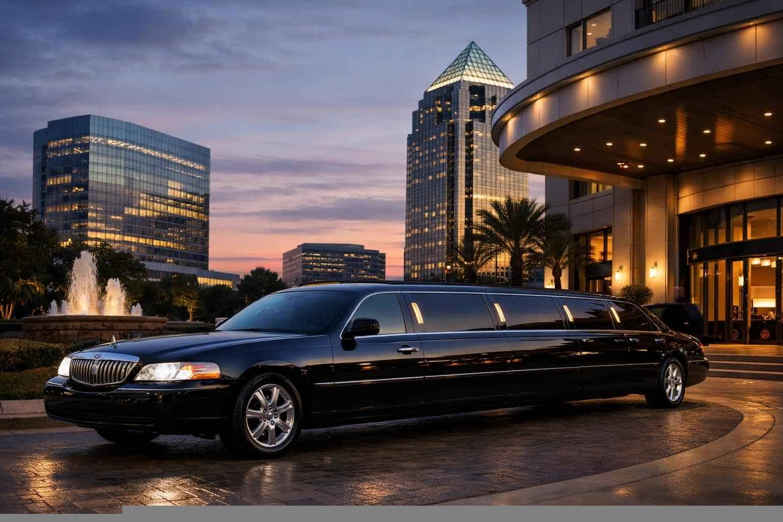 Best Plano TX Black Limo Company