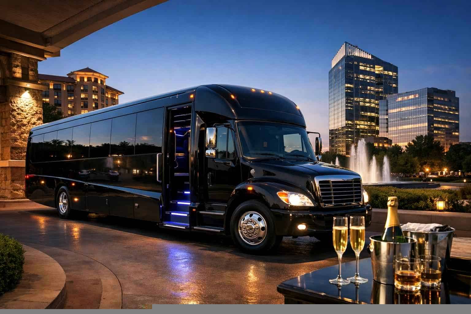 Best Plano TX Limo Bus Company