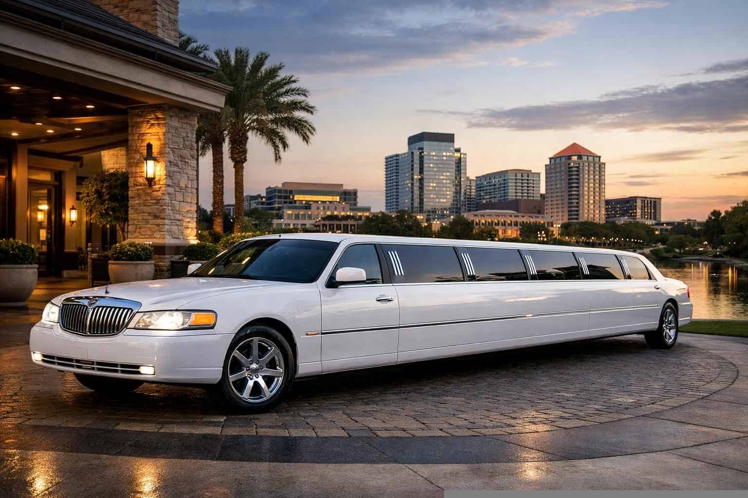 Best Plano TX White Limo Company