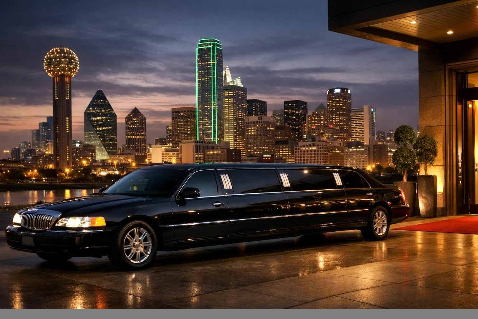 Black Limo Rental Services in Dallas Texas