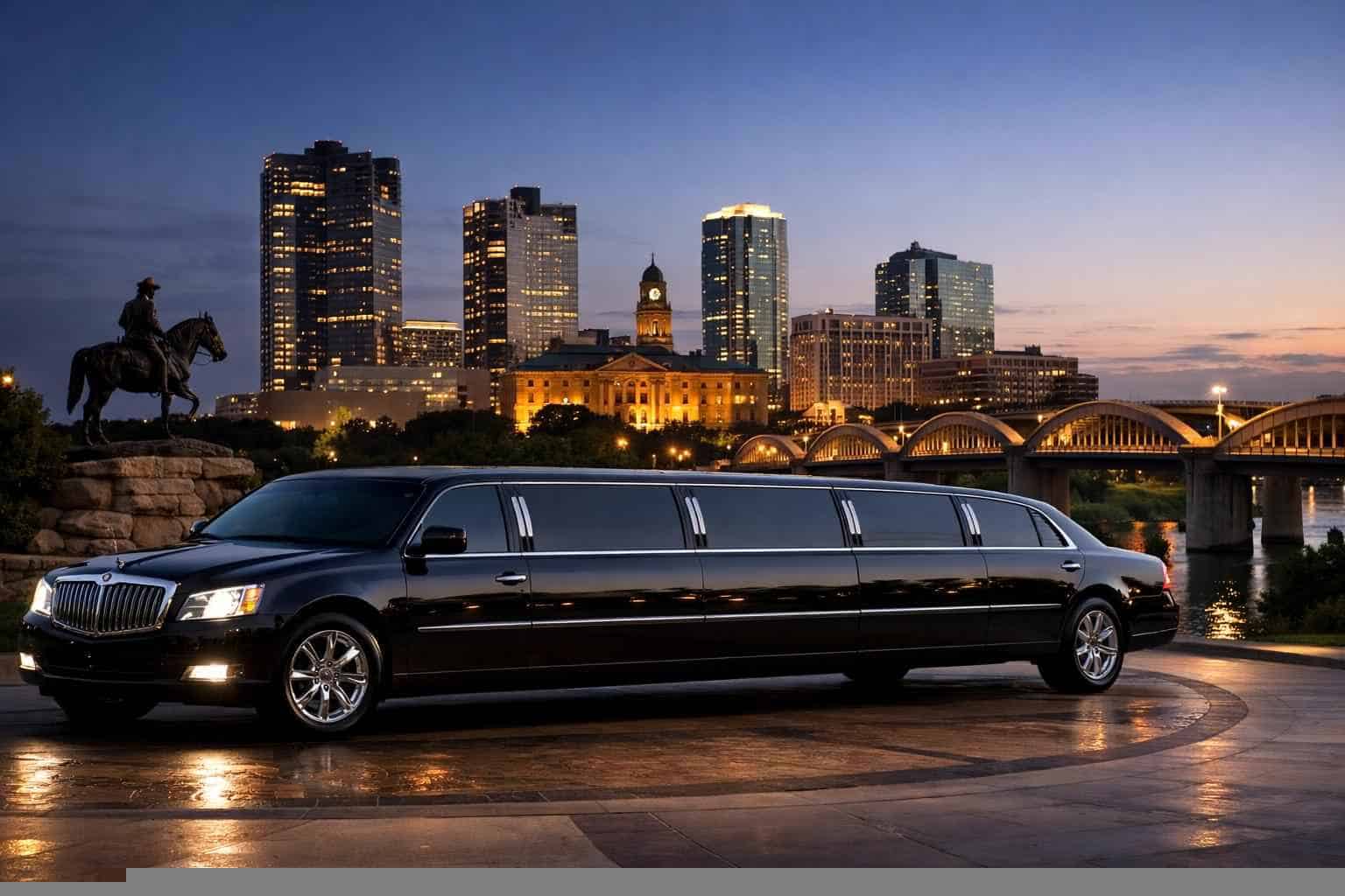 Black Limo Rental Services in Fort Worth Texas