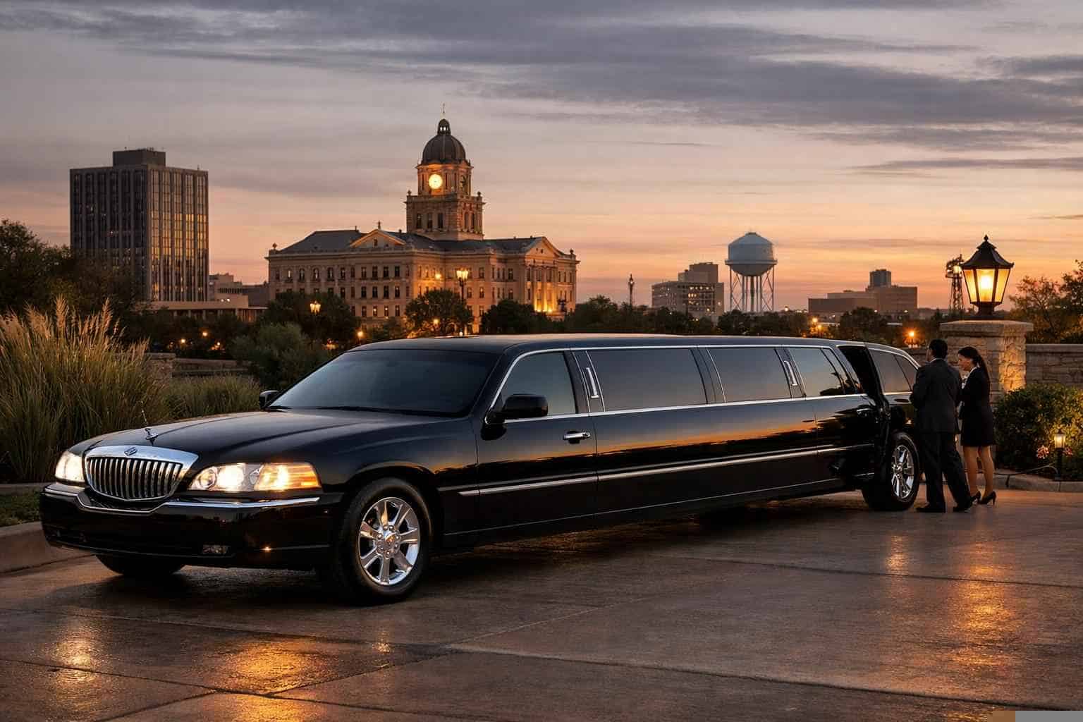 Black Limo Rental Services In Lubbock Texas