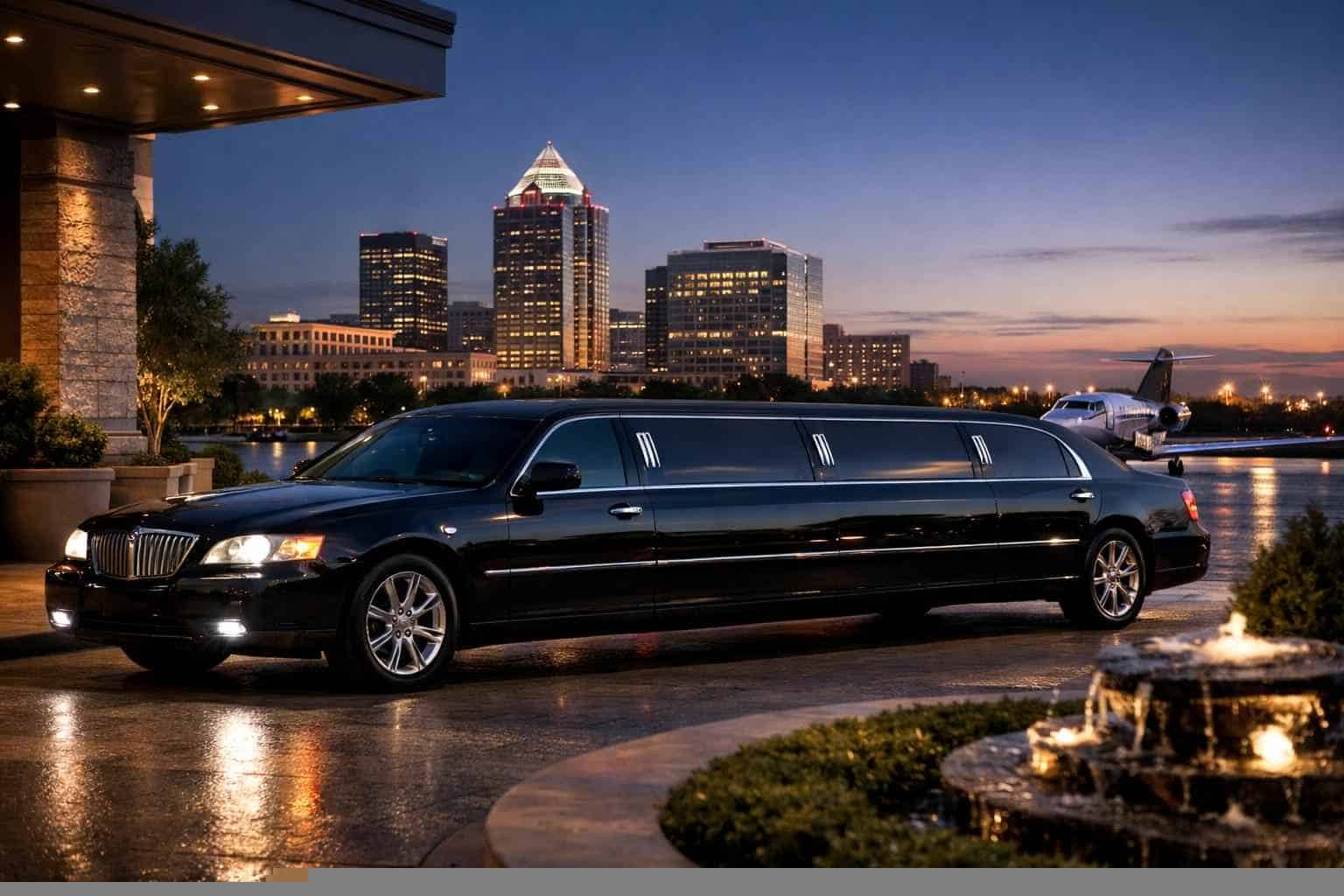 Black Limo Rental Services In Plano Texas