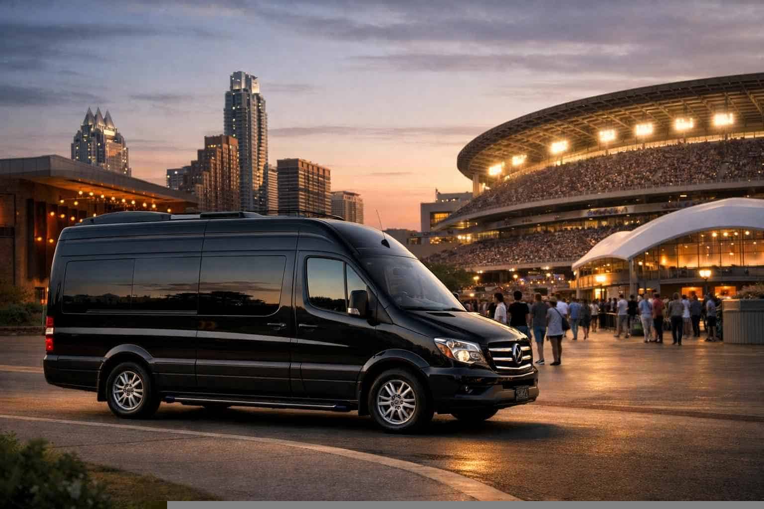 Can I book Austin Texas shuttles for popular venues and stadiums?
