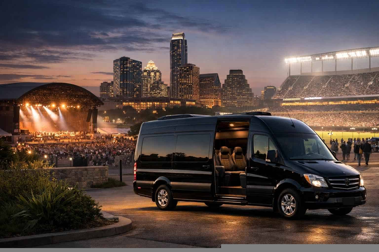 Can I Book Austin Texas Shuttles For Popular Venues And Stadiums