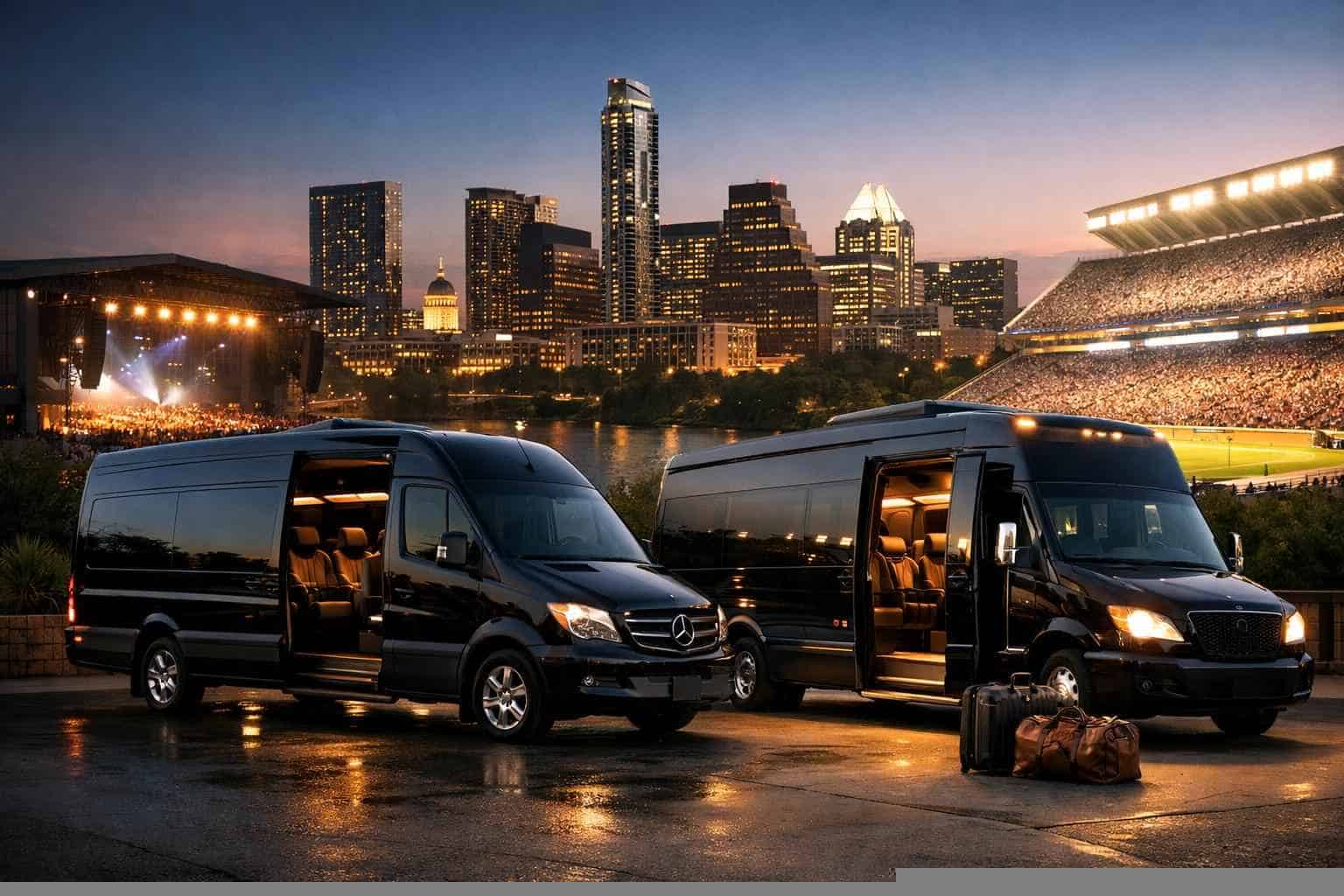 Can I Book Austin Texas Shuttles For Popular Venues And Stadiums