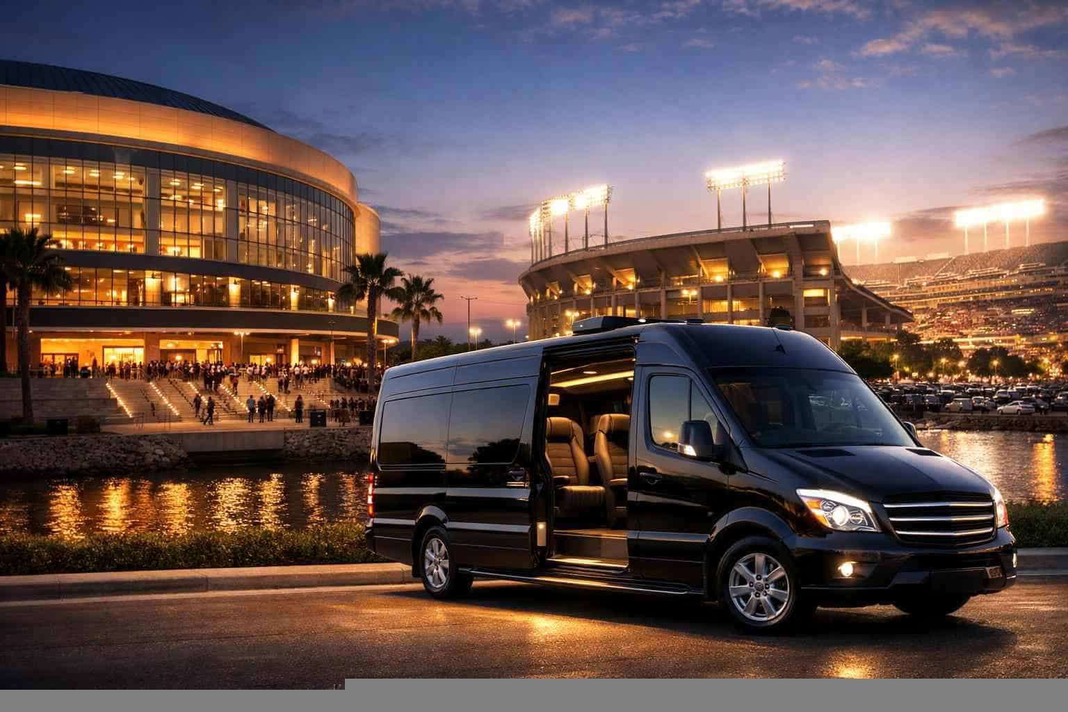 Can I book Corpus Christi Texas shuttles for popular venues and stadiums?