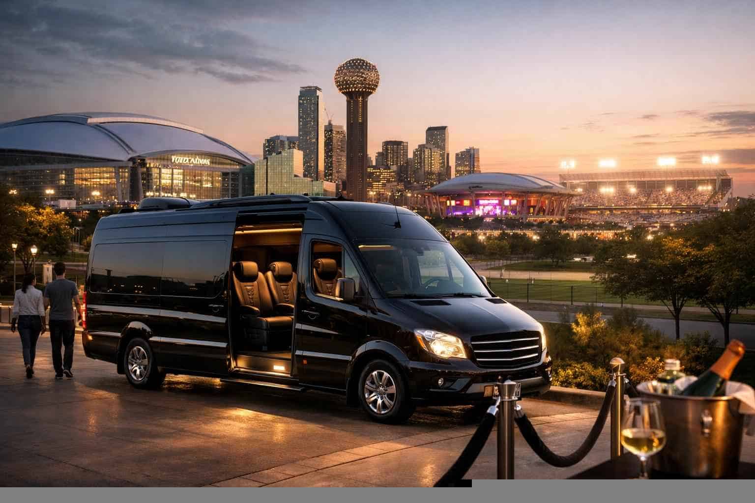 Can I Book Dallas Texas Shuttles For Popular Venues And Stadiums?