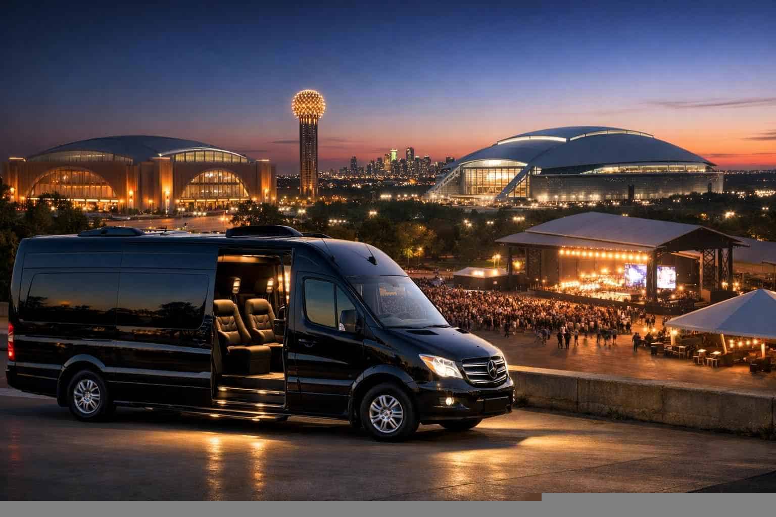 Can I Book Dallas Texas Shuttles For Popular Venues And Stadiums?