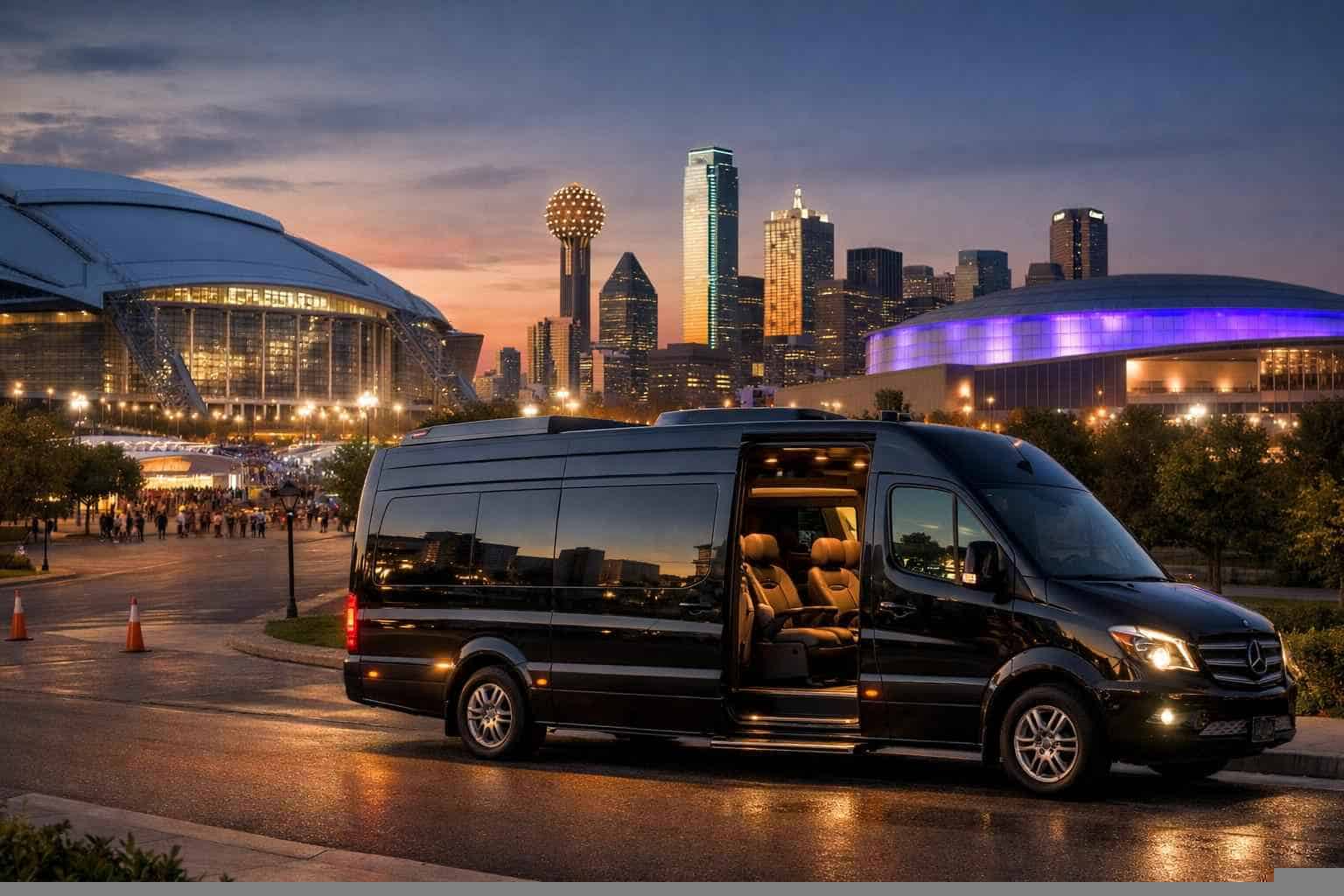 Can I Book Dallas Texas Shuttles For Popular Venues And Stadiums