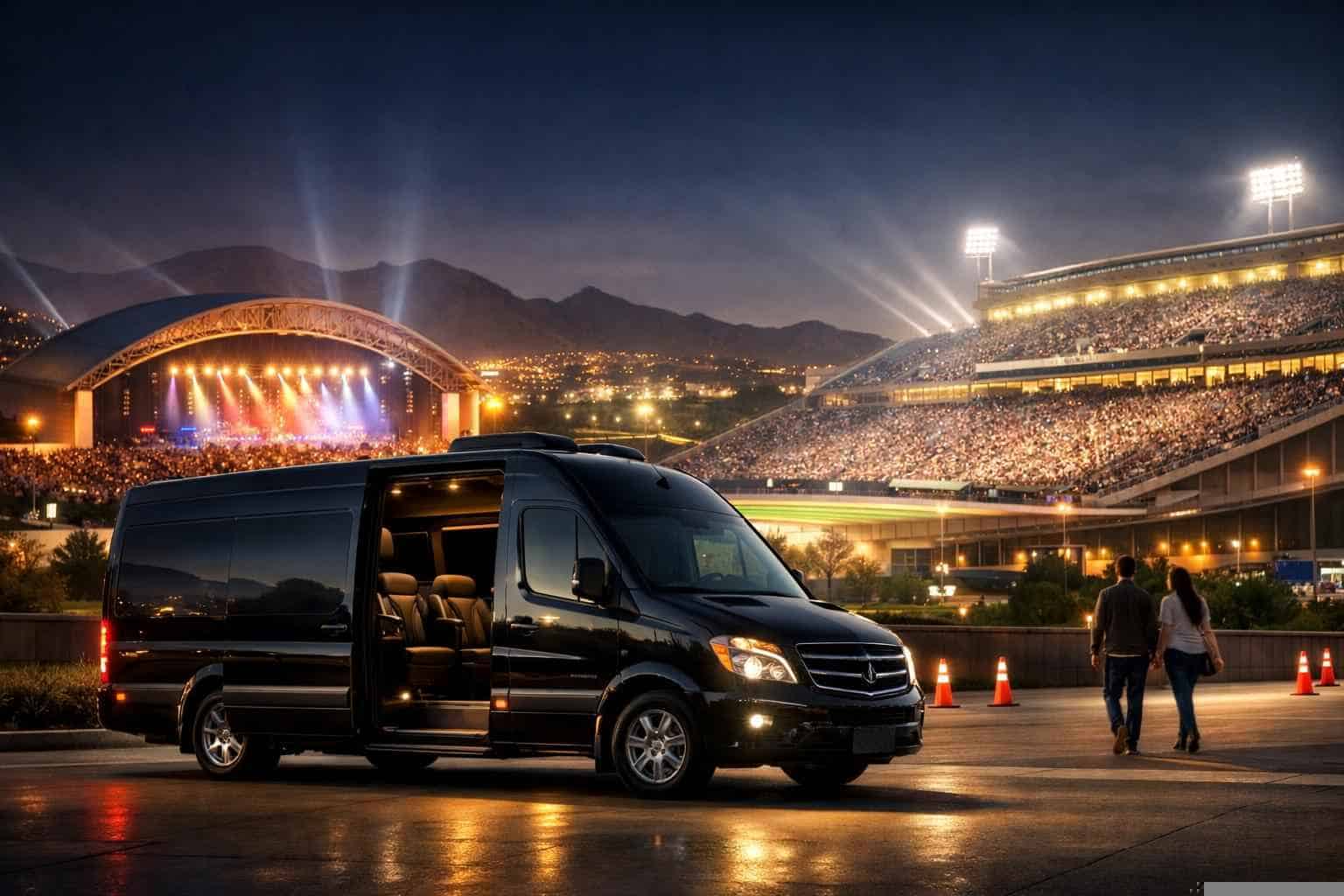 Can I book El Paso Texas shuttles for popular venues and stadiums?