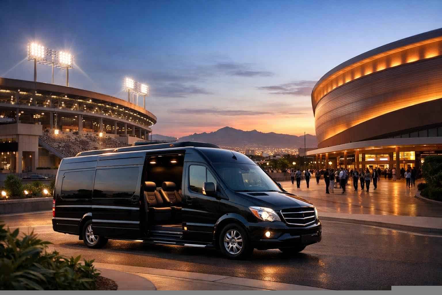Can I book El Paso Texas shuttles for popular venues and stadiums