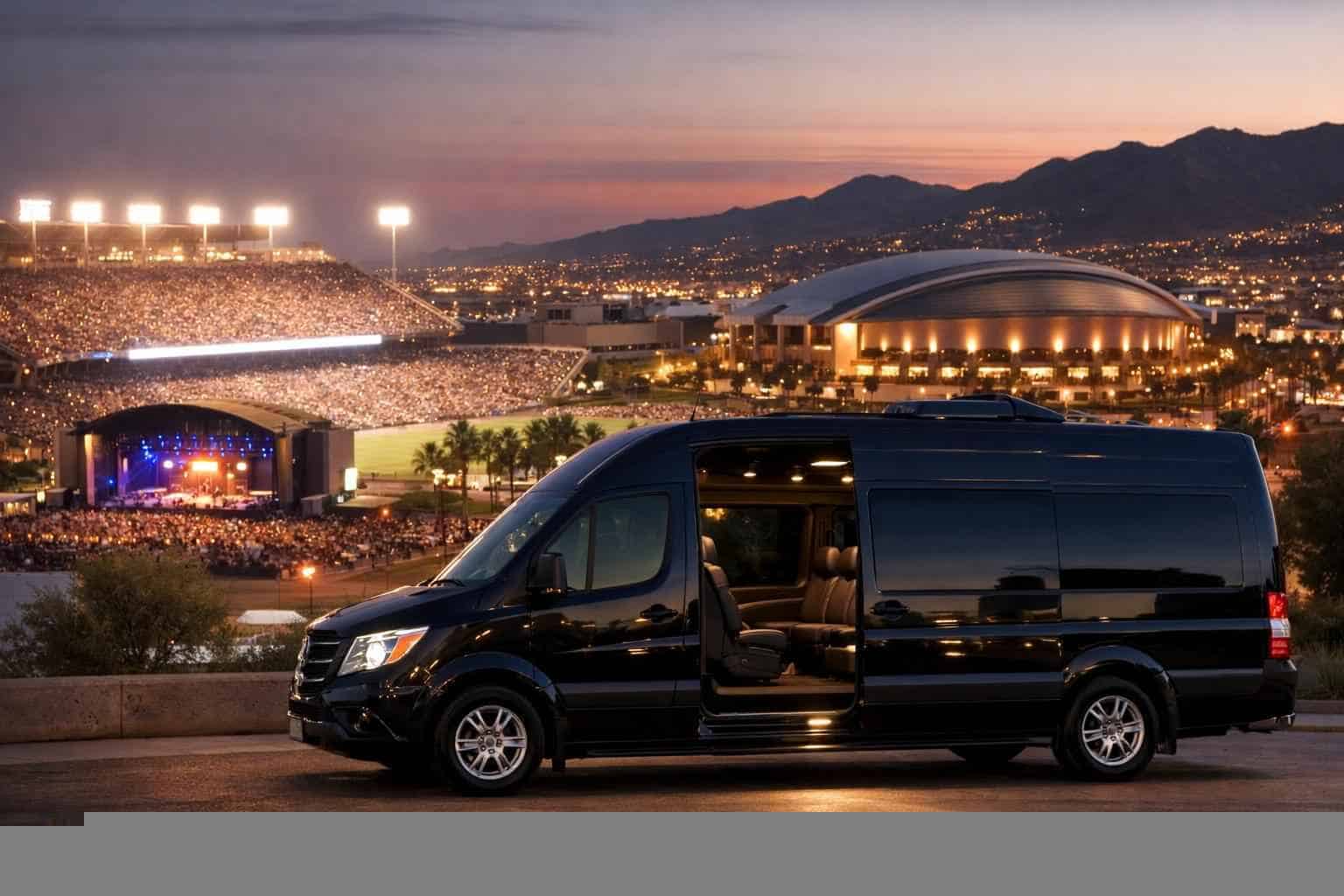 Can I book El Paso Texas shuttles for popular venues and stadiums?