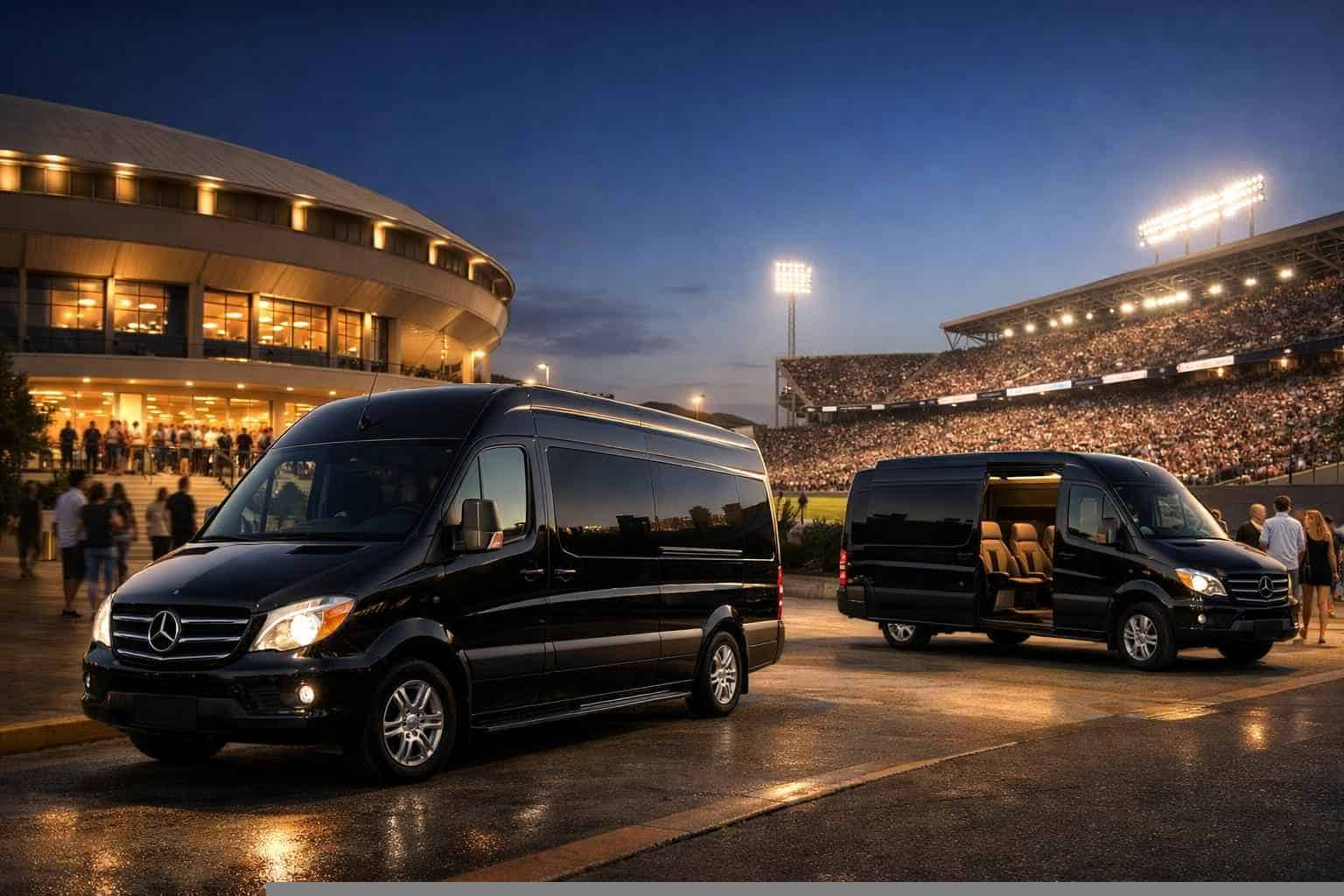 Can I book El Paso Texas shuttles for popular venues and stadiums?