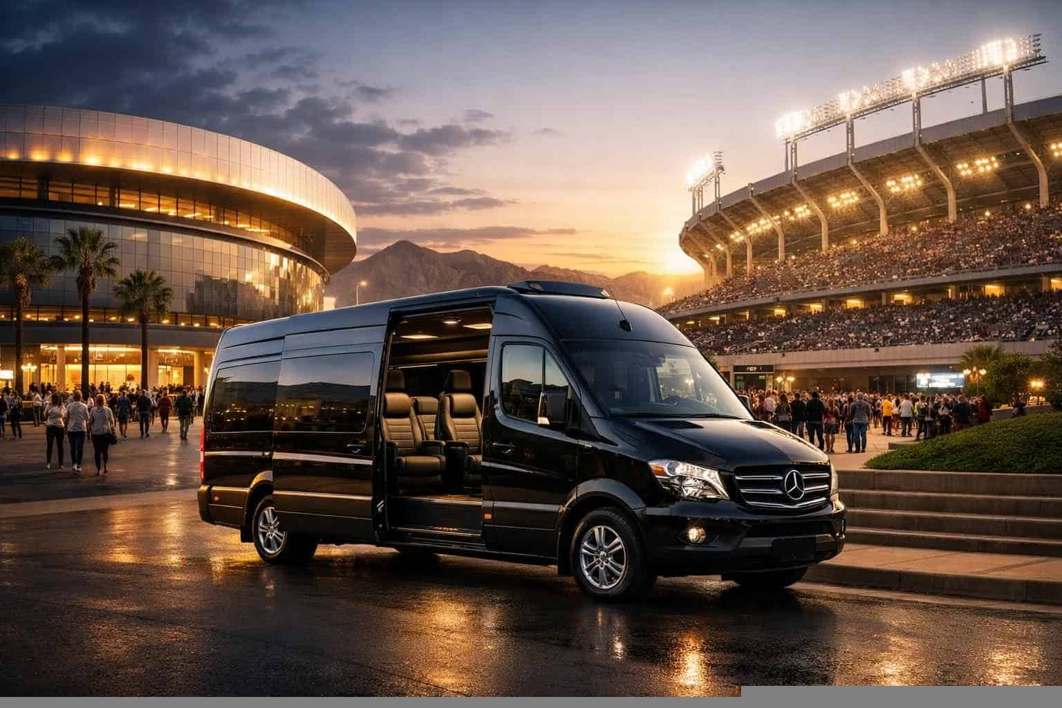 Can I book El Paso Texas shuttles for popular venues and stadiums?