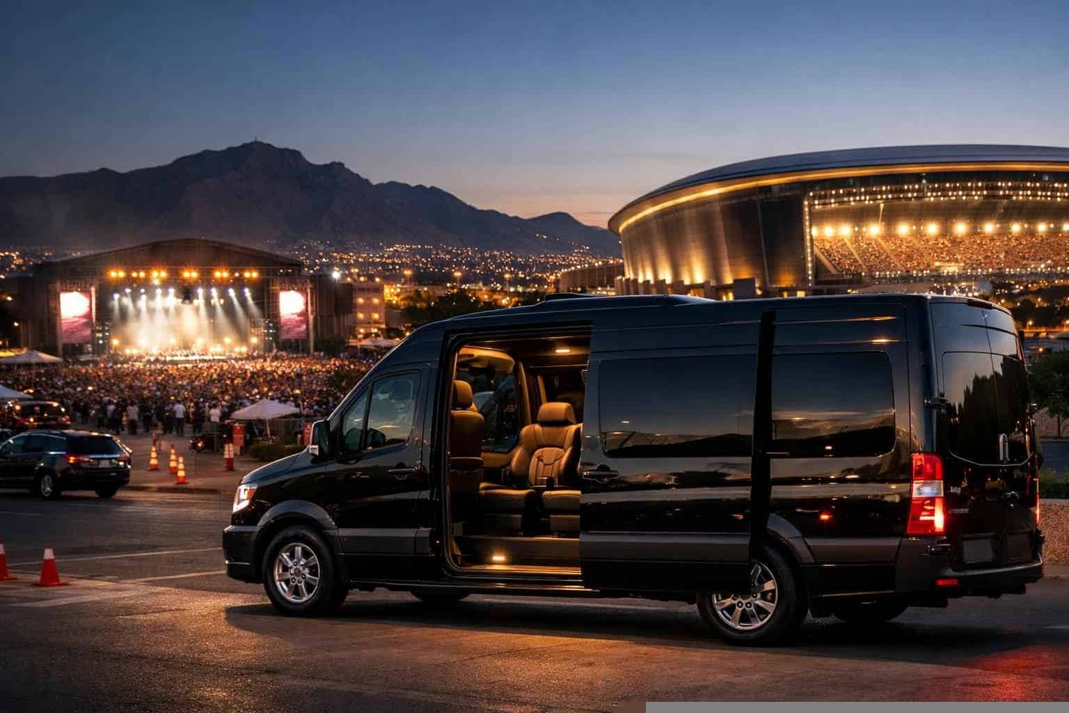 Can I book El Paso Texas shuttles for popular venues and stadiums?