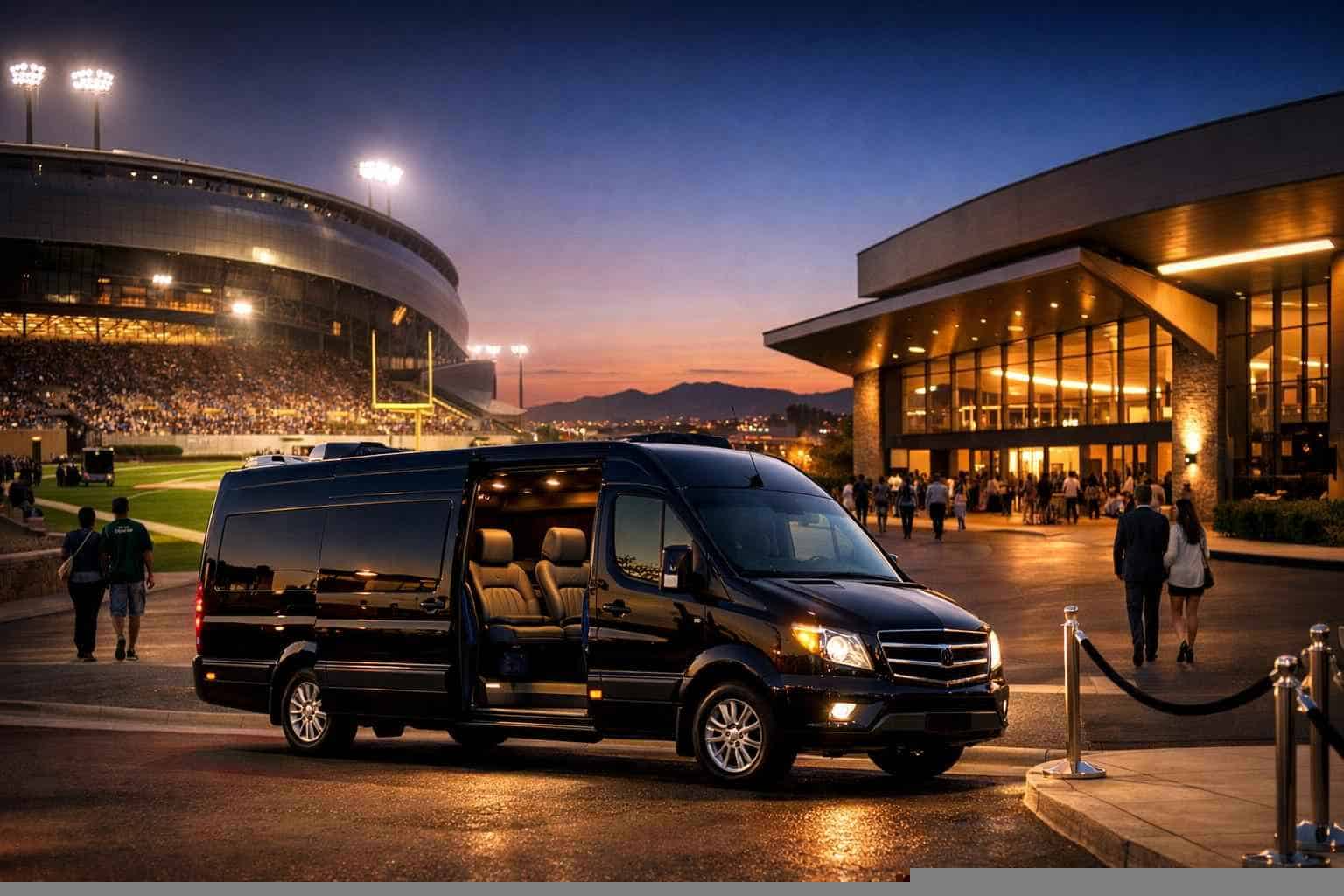 Can I book El Paso Texas shuttles for popular venues and stadiums?