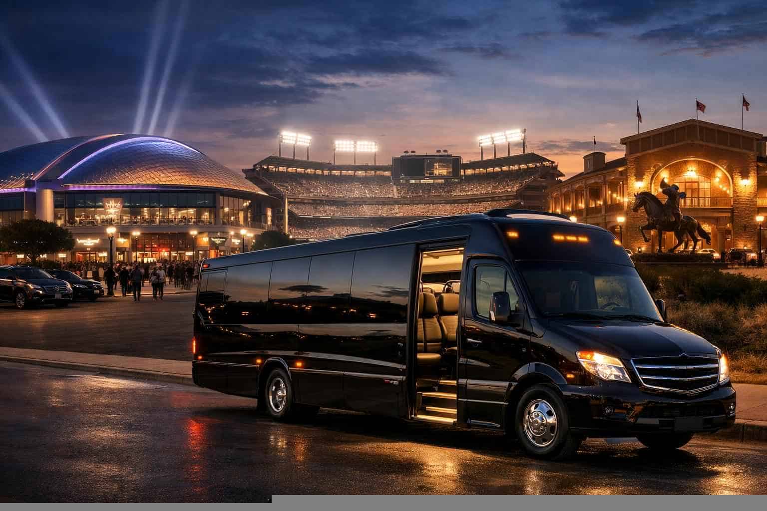 Can I Book Fort Worth Texas Shuttles For Popular Venues And Stadiums