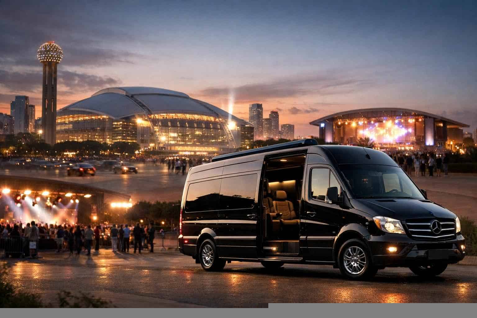 Can I Book Garland Texas Shuttles For Popular Venues And Stadiums