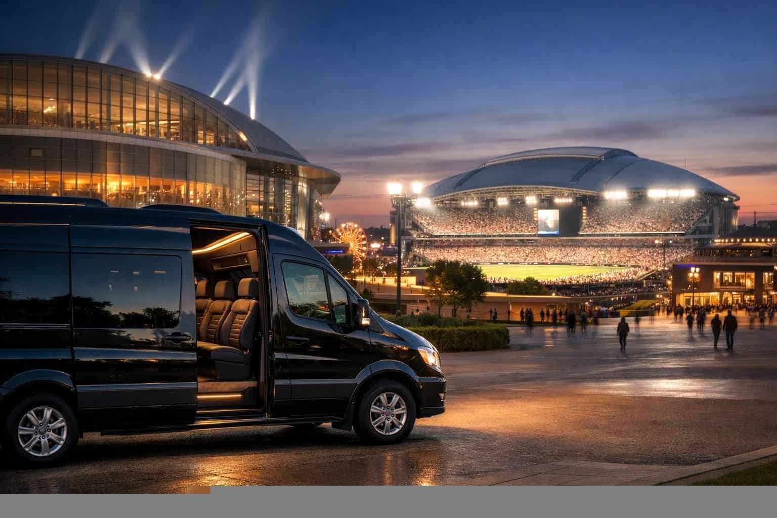 Can I Book Garland Texas Shuttles For Popular Venues And Stadiums?