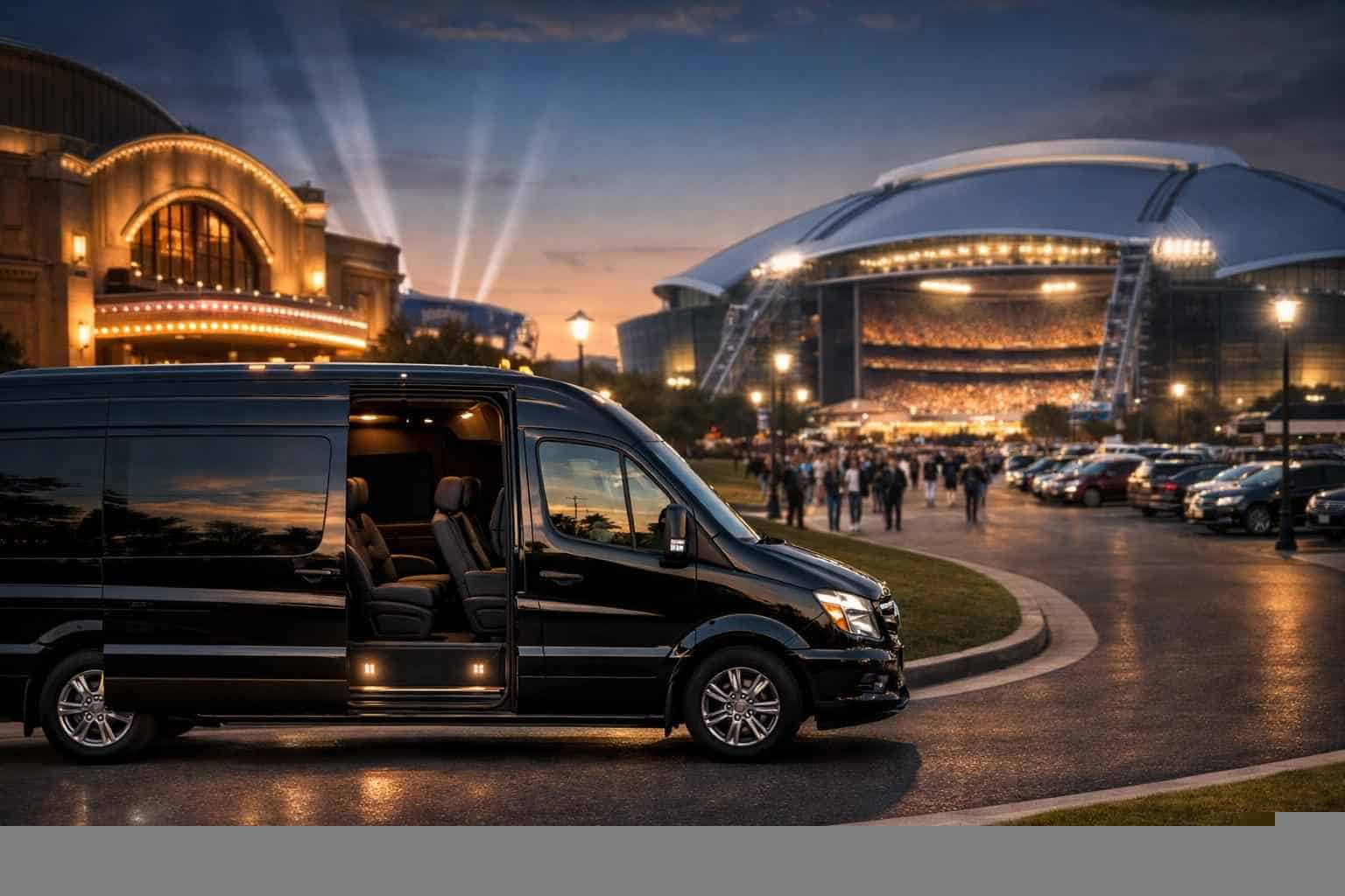 Can I Book Garland Texas Shuttles For Popular Venues And Stadiums?