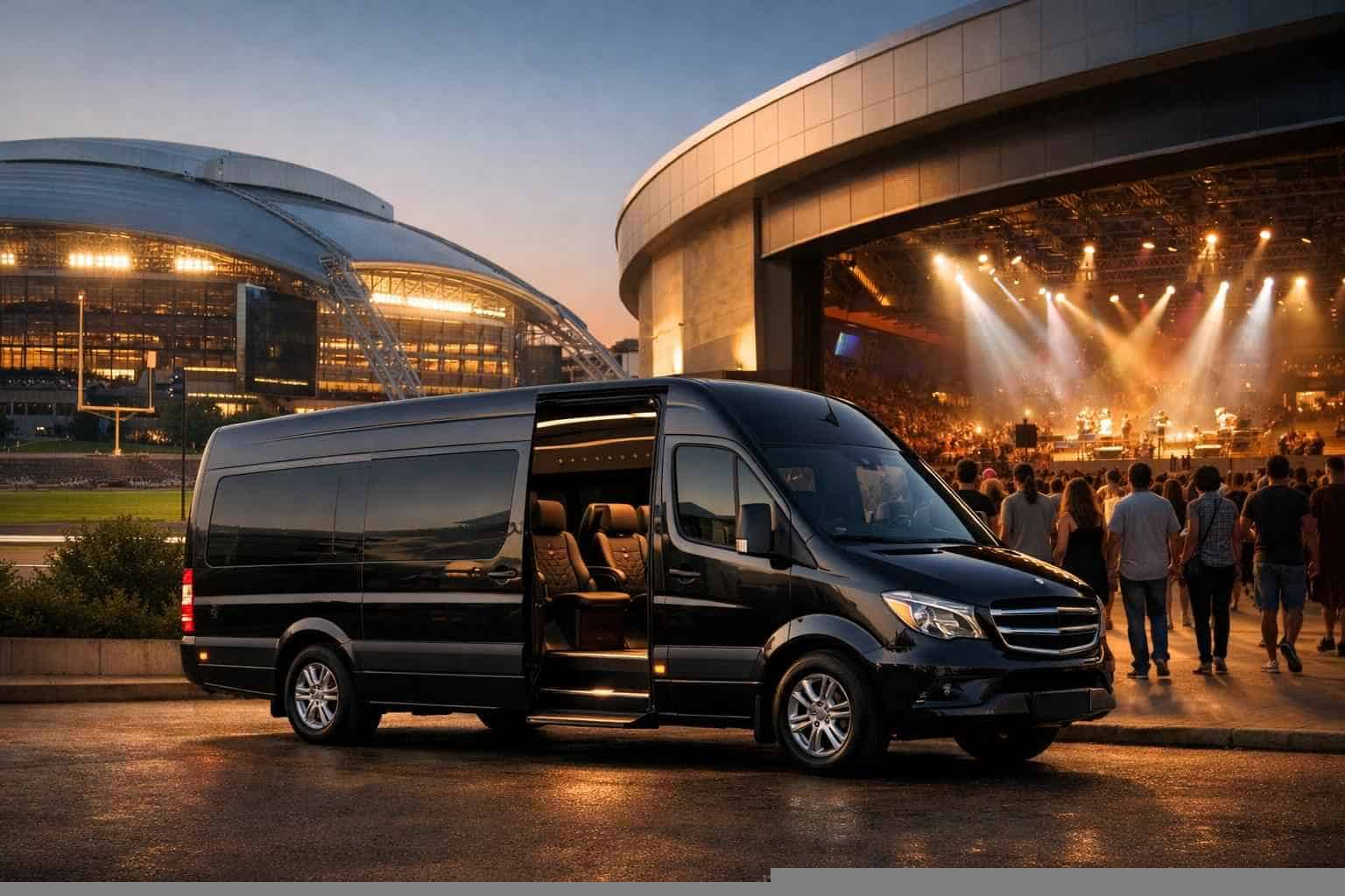 Can I Book Garland Texas Shuttles For Popular Venues And Stadiums