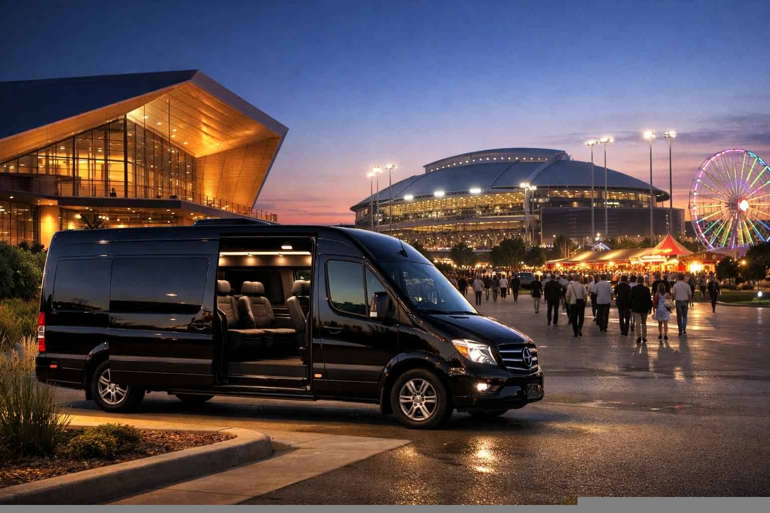 Can I Book Garland Texas Shuttles For Popular Venues And Stadiums