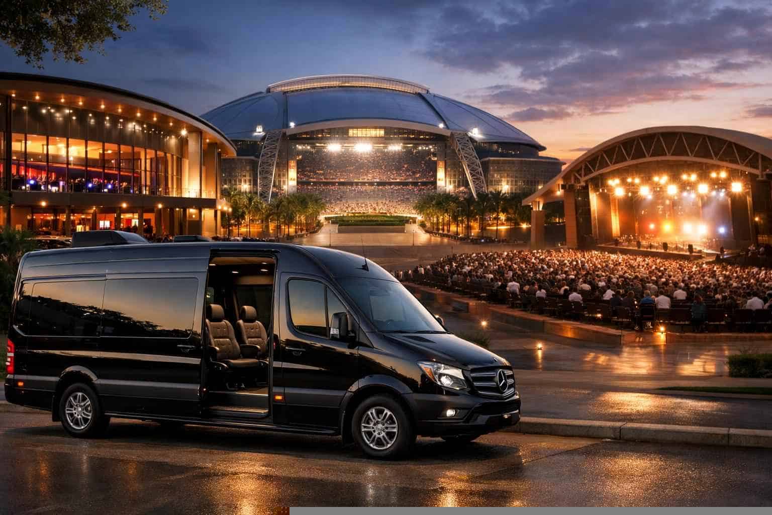 Can I Book Garland Texas Shuttles For Popular Venues And Stadiums?