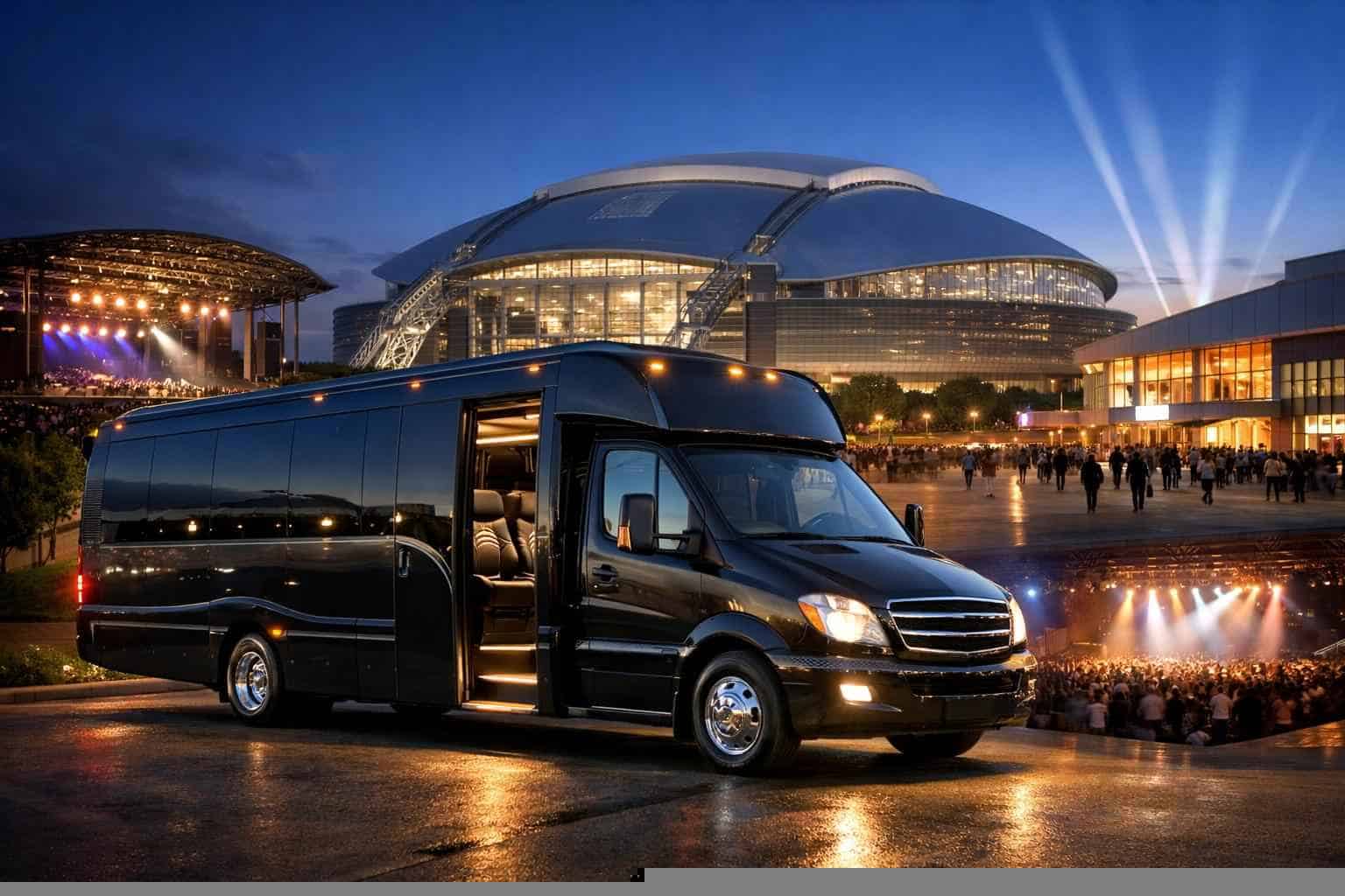 Can I Book Garland Texas Shuttles For Popular Venues And Stadiums?
