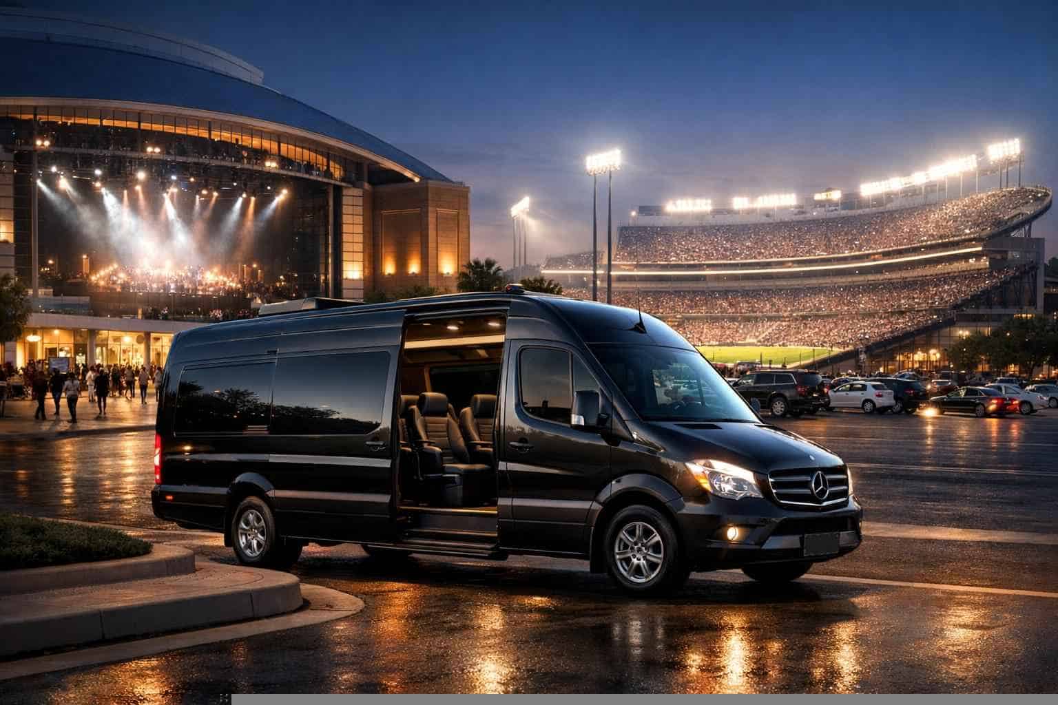 Can I Book Garland Texas Shuttles For Popular Venues And Stadiums
