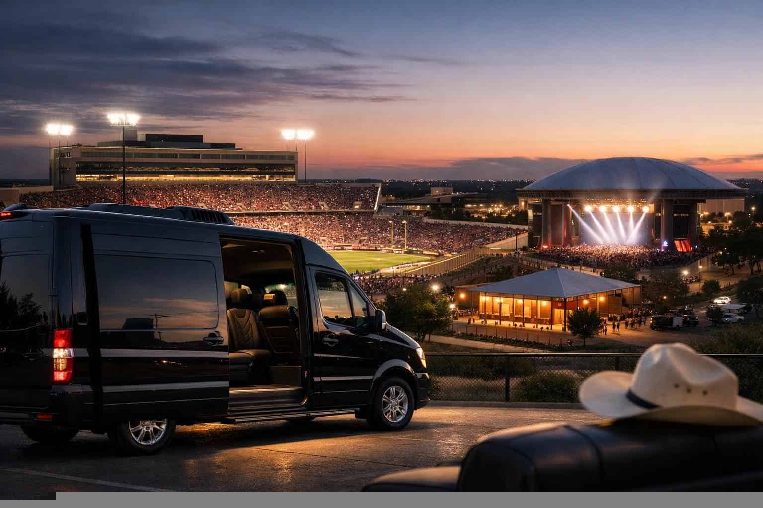 Can I Book Lubbock Texas Shuttles For Popular Venues And Stadiums?