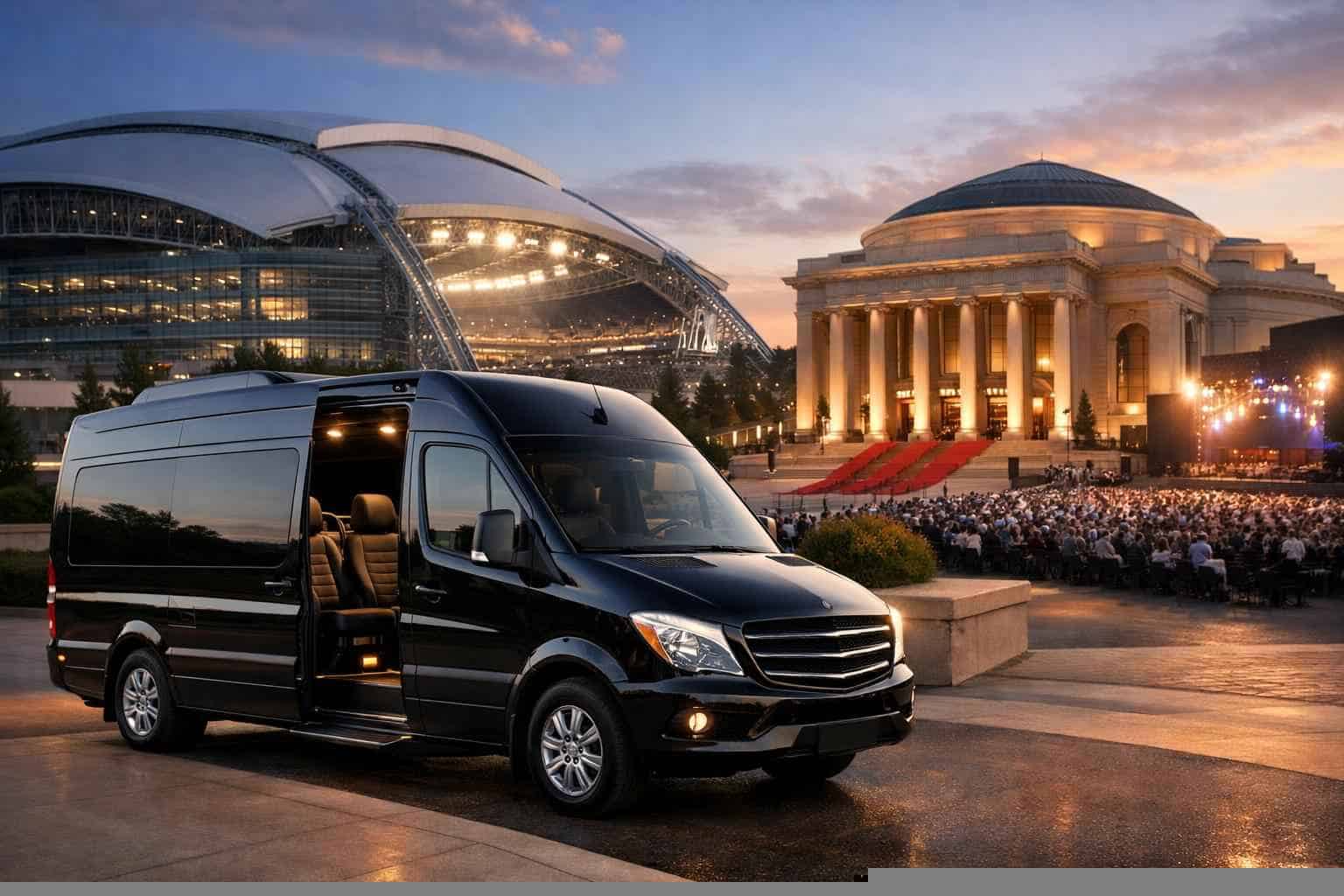 Can I Book Plano Texas Shuttles For Popular Venues And Stadiums?