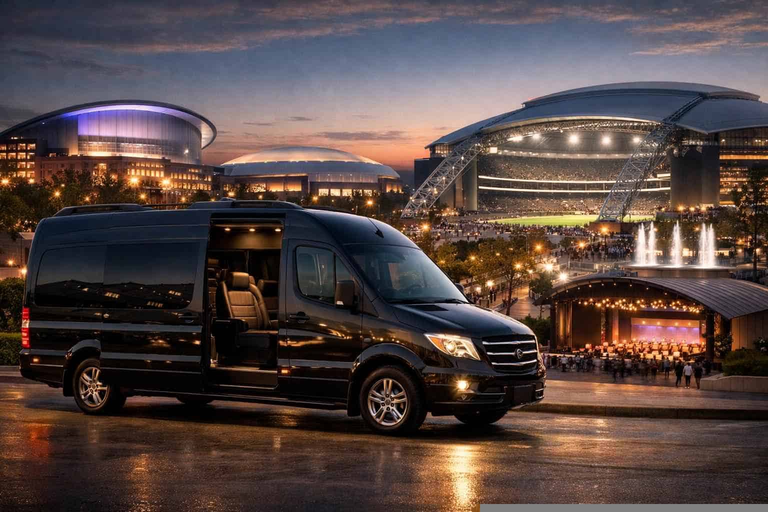 Can I Book Plano Texas Shuttles For Popular Venues And Stadiums