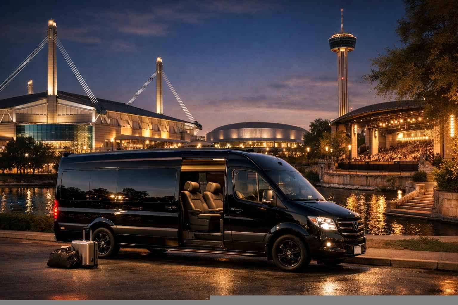 Event Shuttle Vans For San Antonio Venues