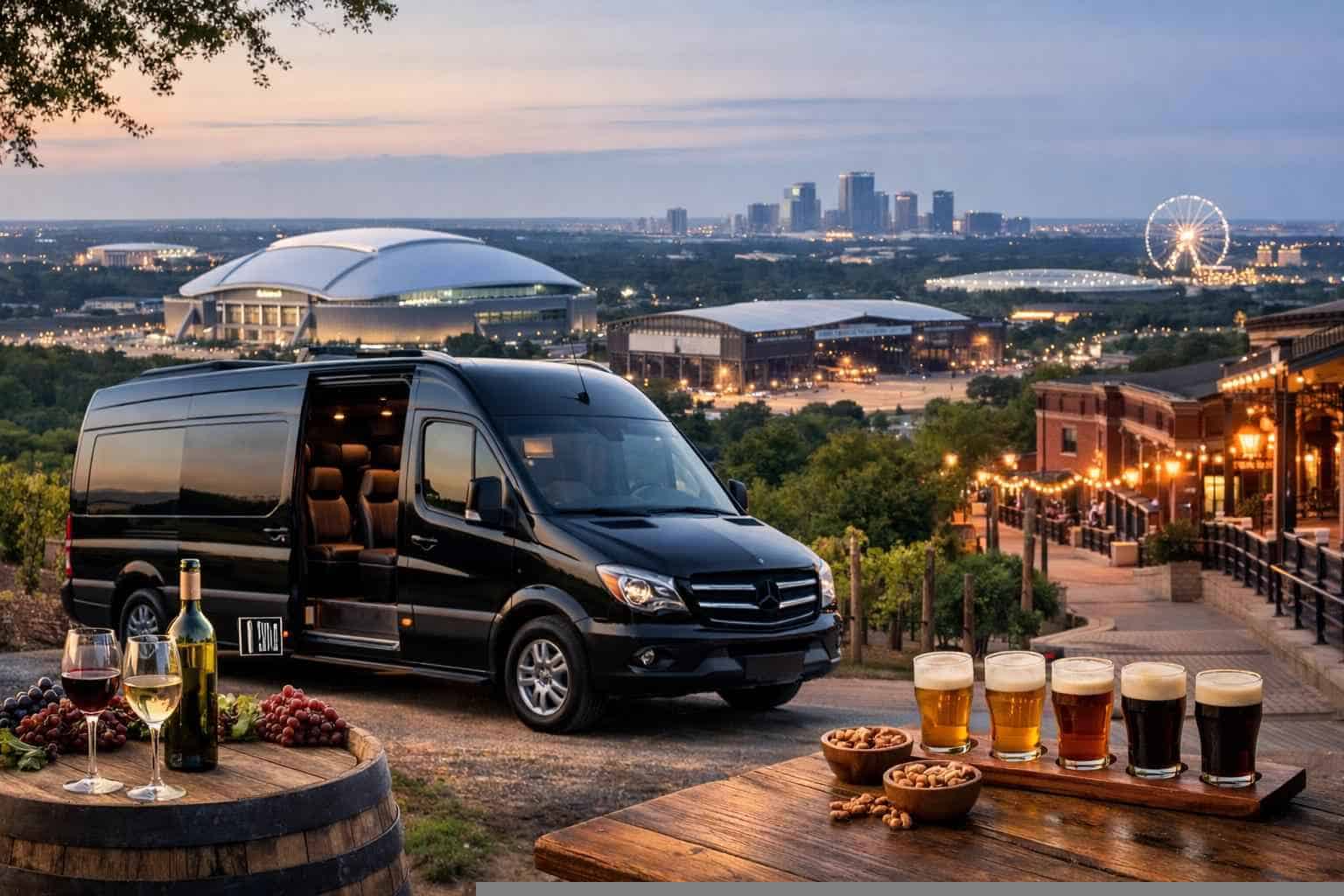 Can You Handle Multi-Stop Winery Brewery City Tours Around Arlington Texas
