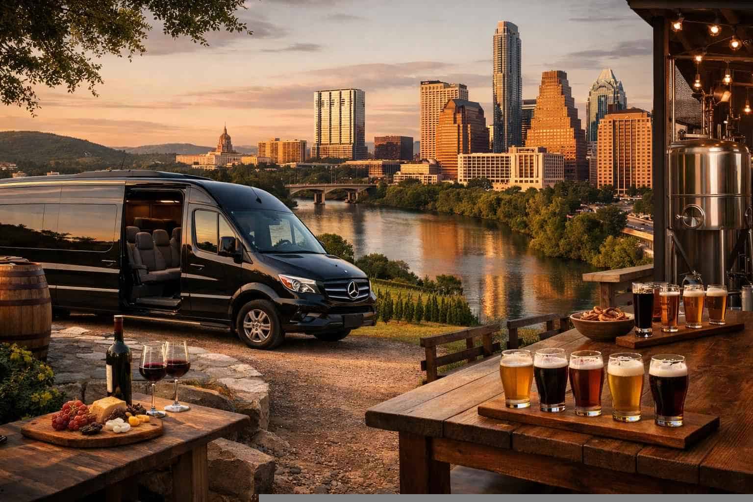 Can You Handle Multi Stop Winery Brewery City Tours Around Austin Texas