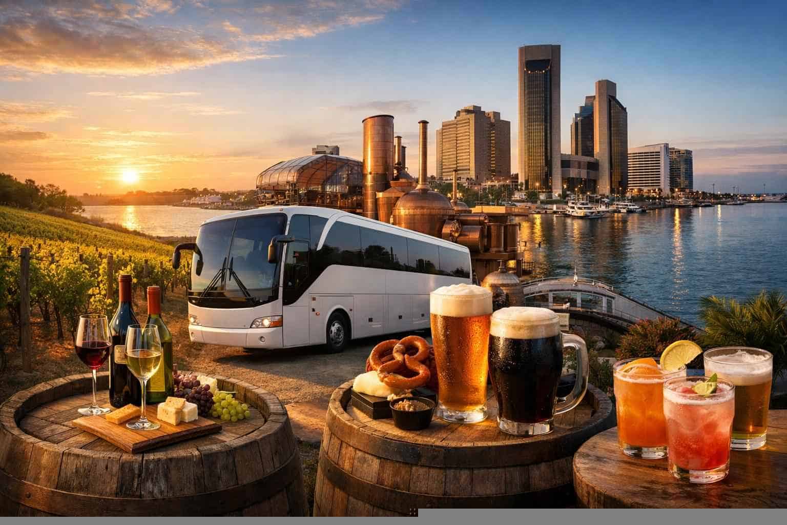 Can You Handle Multi-Stop Winery Brewery City Tours Around Corpus Christi Texas