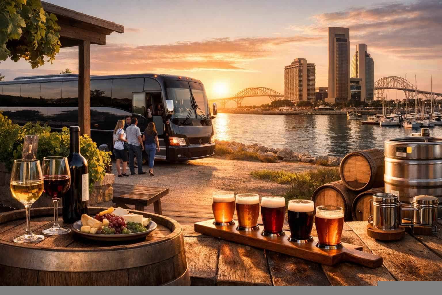 Can You Handle Multi-Stop Winery Brewery City Tours Around Corpus Christi Texas?