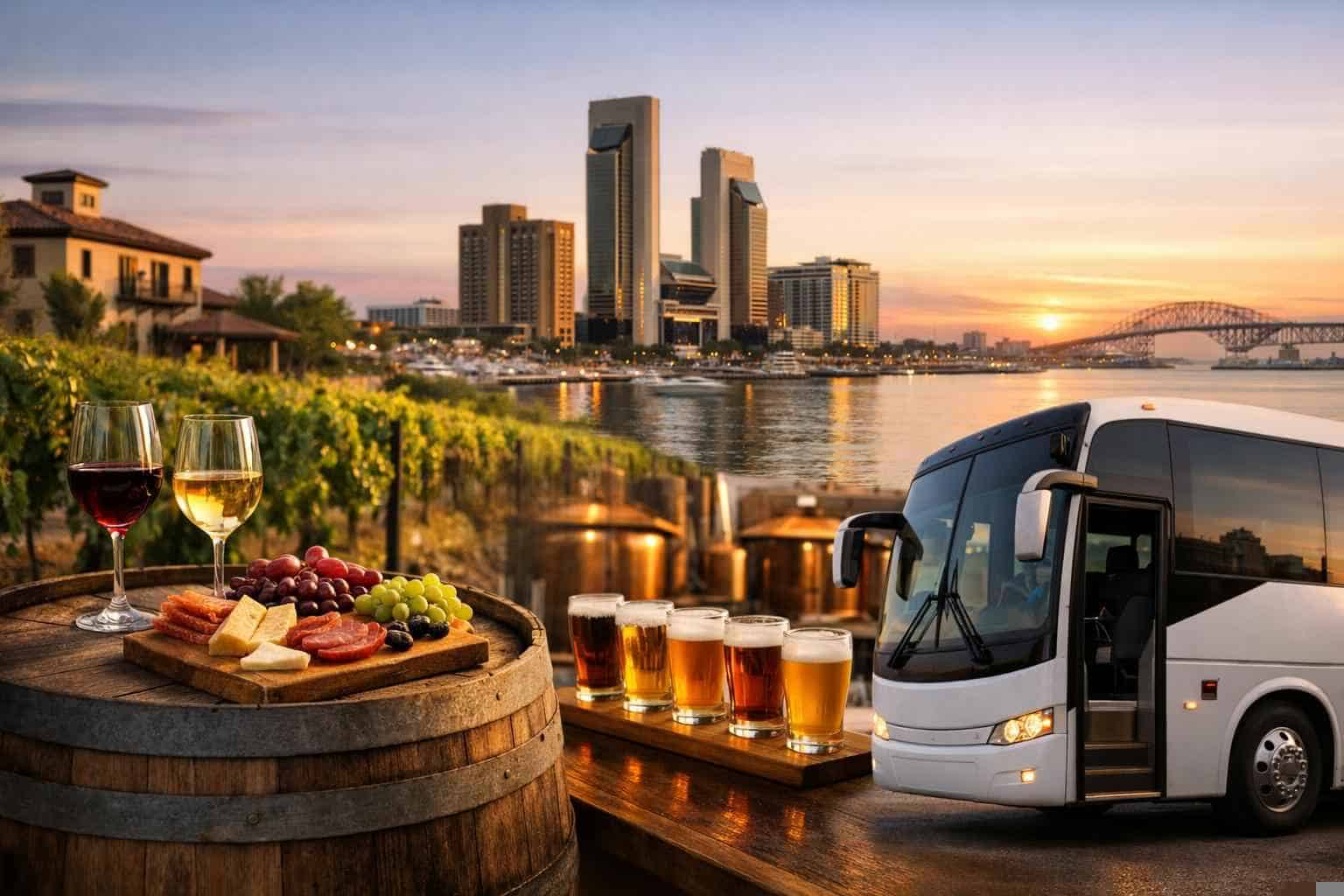 Can You Handle Multi-Stop Winery Brewery City Tours Around Corpus Christi Texas