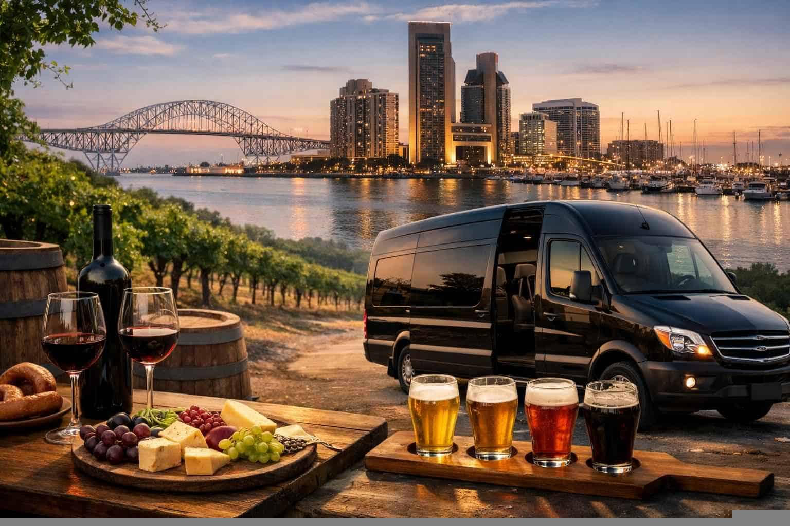 Can You Handle Multi Stop Winery Brewery City Tours Around Corpus Christi Texas