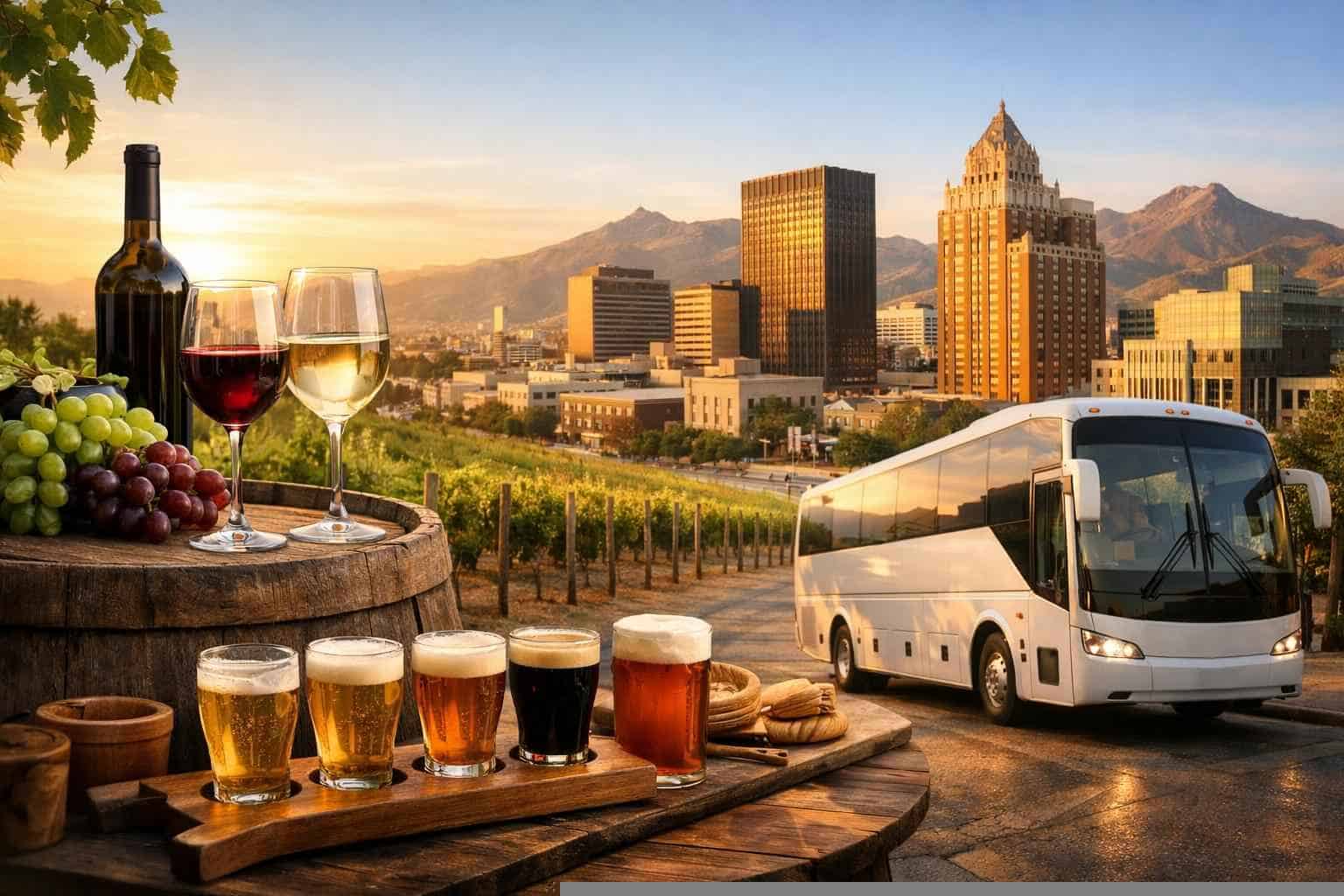 Can You Handle Multi Stop Winery Brewery City Tours Around El Paso Texas?