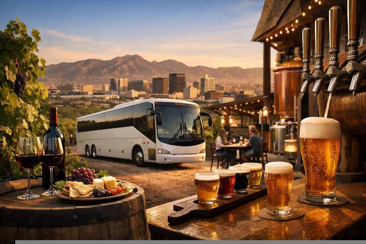 Can You Handle Multi Stop Winery Brewery City Tours Around El Paso Texas?