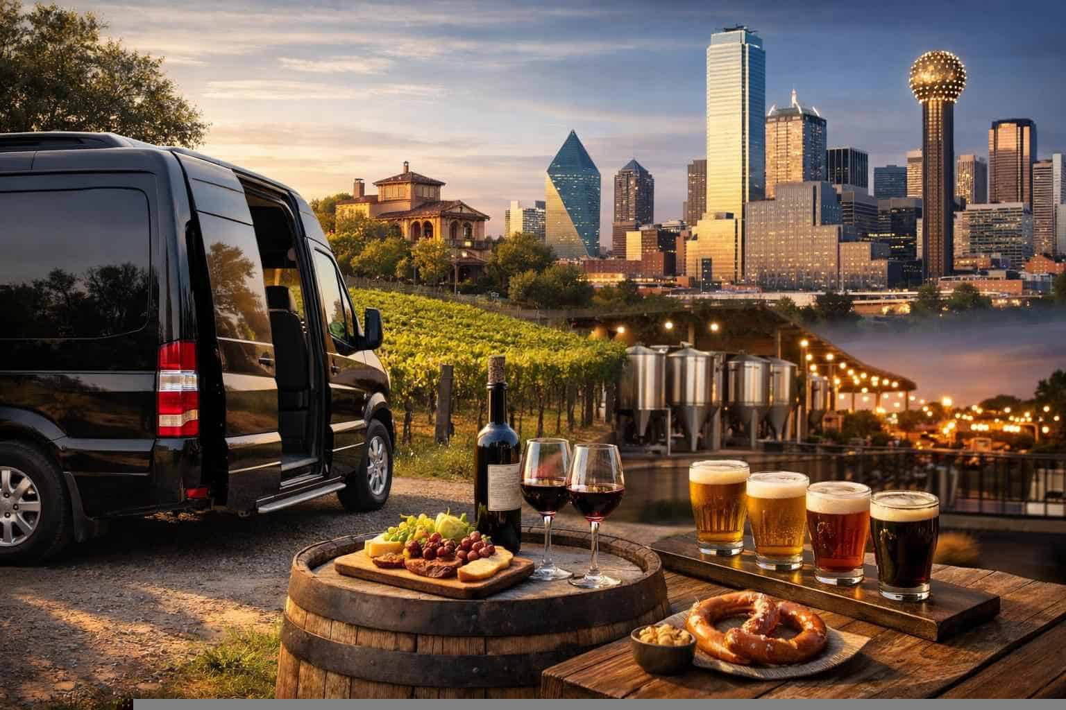 Can You Handle Multi-Stop Winery Brewery City Tours Around Garland Texas?