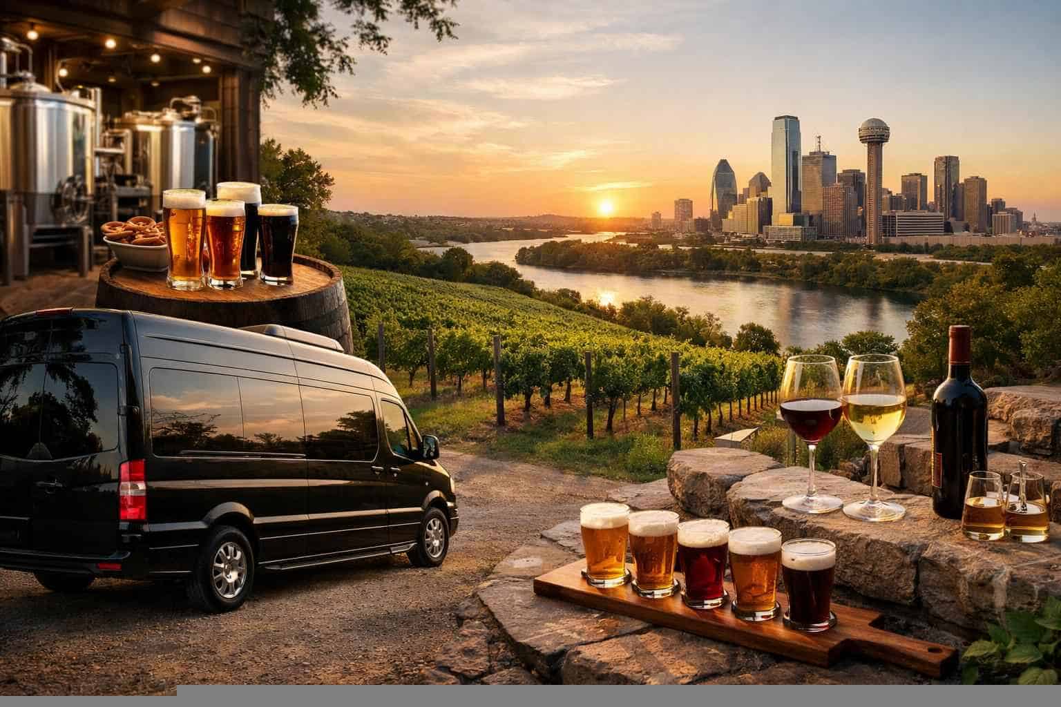 Can You Handle Multi-Stop Winery Brewery City Tours Around Irving Texas?