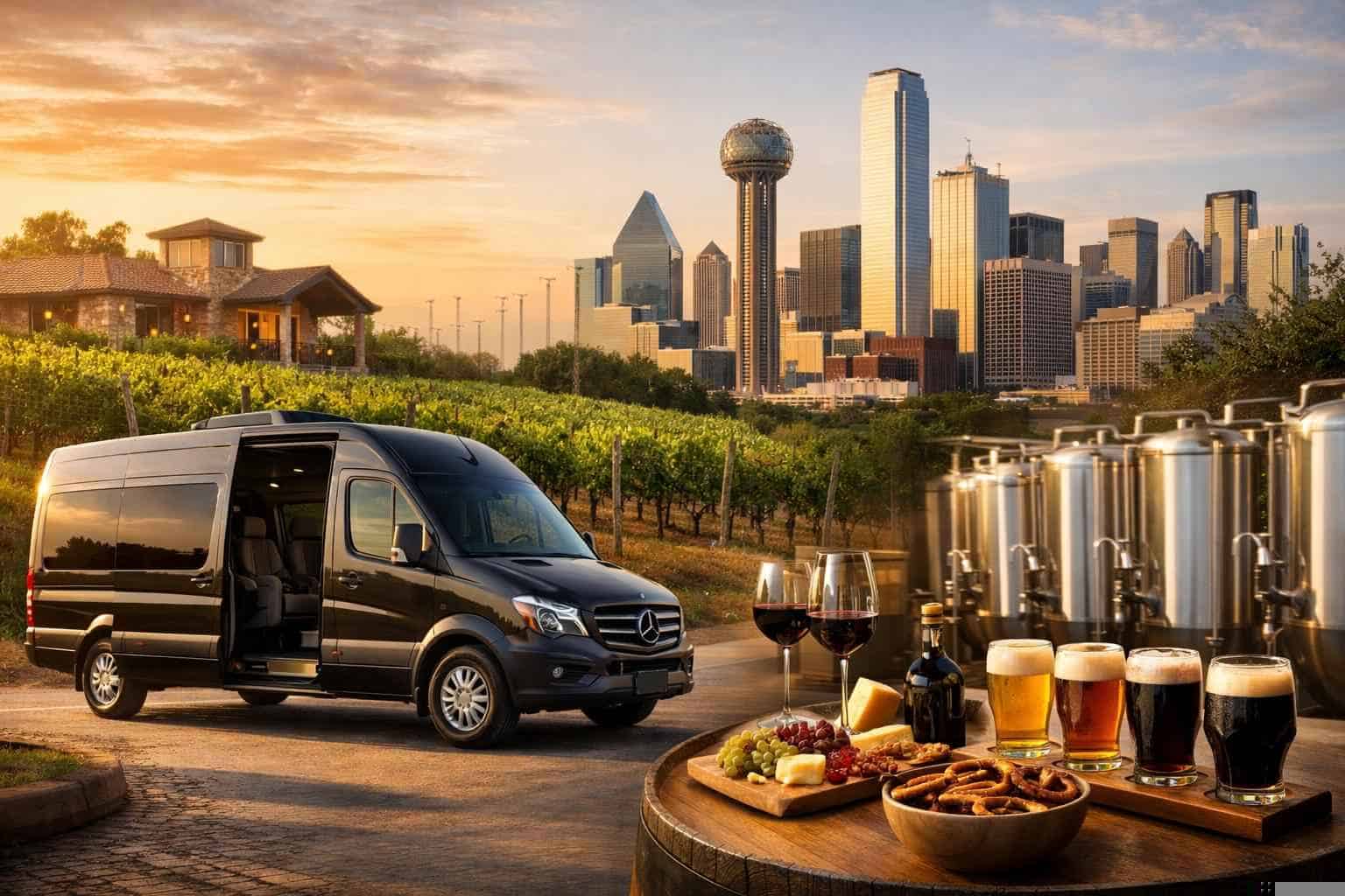 Can You Handle Multi-Stop Winery Brewery City Tours Around Irving Texas?